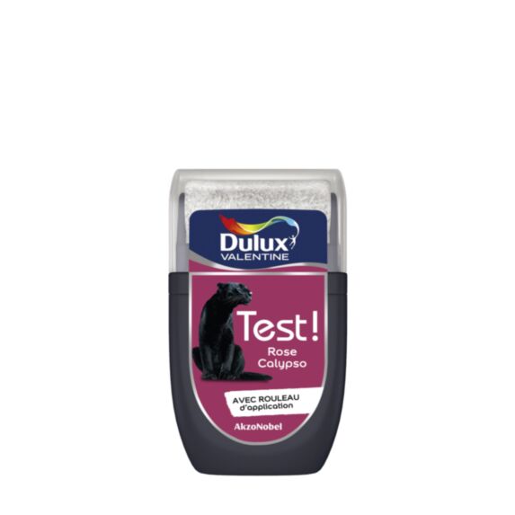 Testeur de peinture Crème de Couleur Rose Calypso 30ml - DULUX VALENTINE