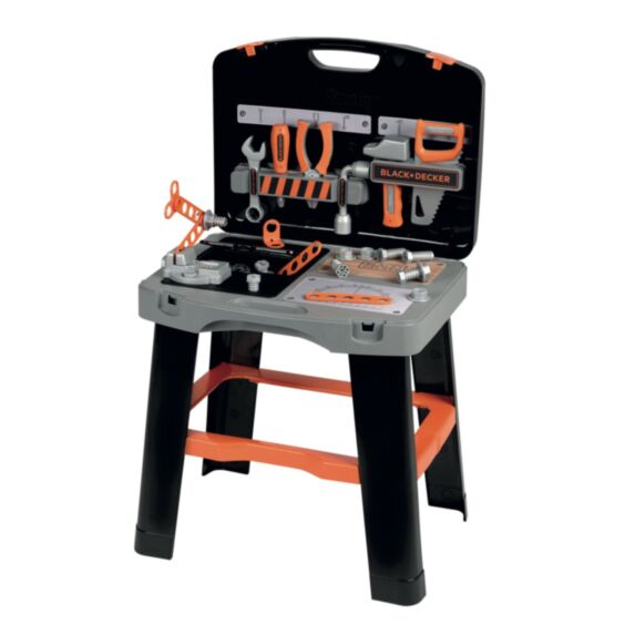 Établi enfant Black & Decker Smart Bois noir - SMOBY