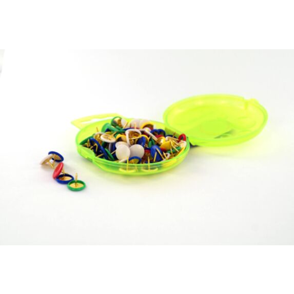 80 Punaises bureau colorées - ULMANN