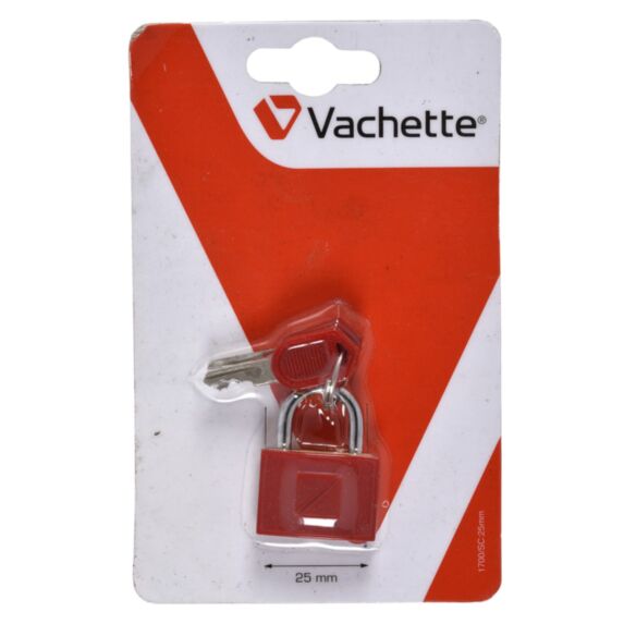 CADENAS A CLE VACHETTE LAITON PLASTIFIE L.25MM
