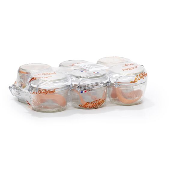 6 Terrines Super 125gr Ø70mm - LE PARFAIT