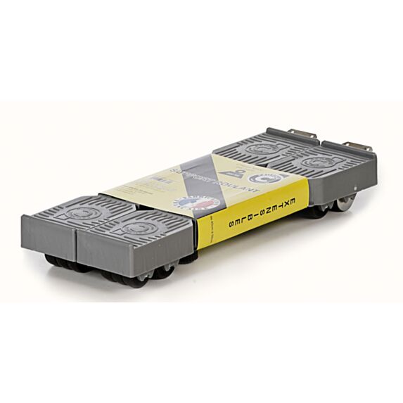 Support roulant soclette jumelée CAUJOLLE