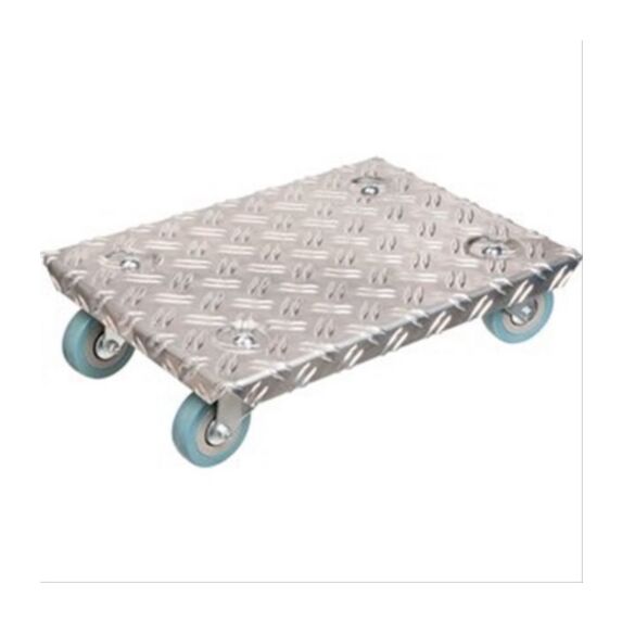 Plateau de manutention à roulettes L. 40 x l. 60 cm. Charge maxi 180 kg