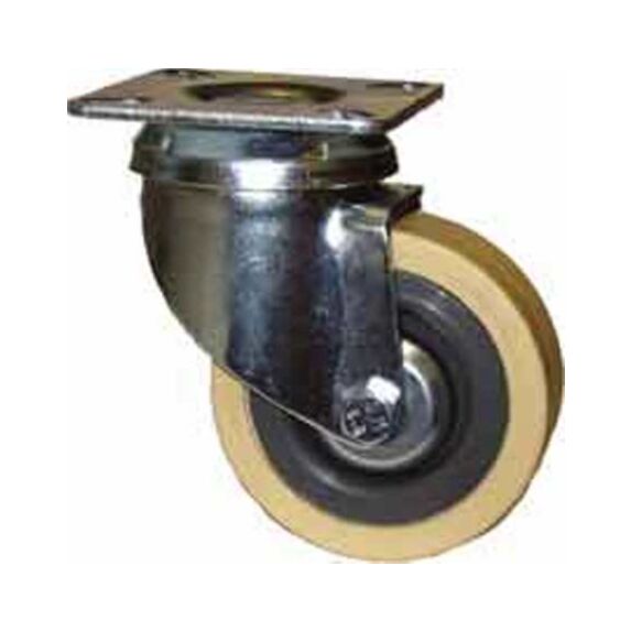 roulette pivotante à platine  ø 65 - CAUJOLLE