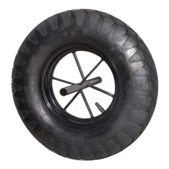 Roue de brouette gonflable ø 400 axe 20 - CAUJOLLE