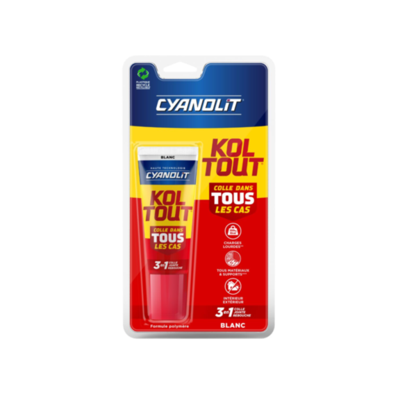 Colle Fixation Koltout Express Blanc 50ml - CYANOLIT