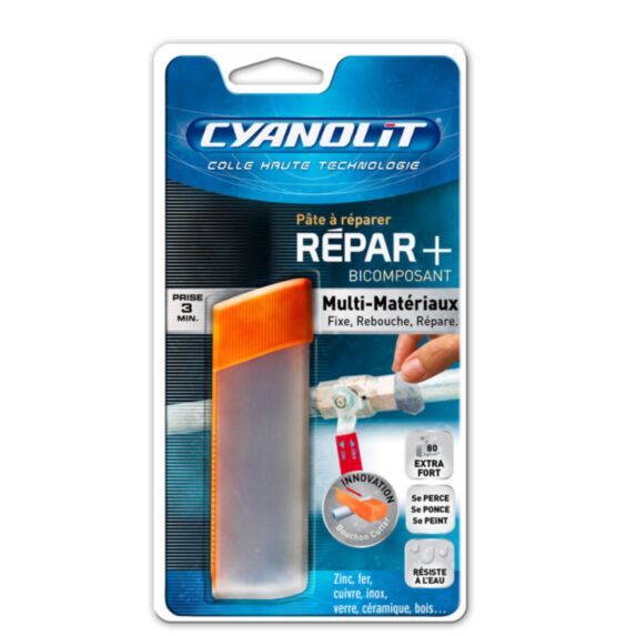 Pâte à Réparer Répar+ Multi Matériaux 48gr - CYANOLIT