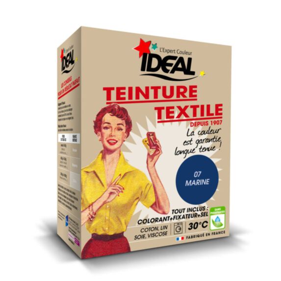Teinture bleu marine 350 g - IDEAL