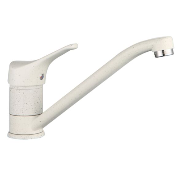 Mitigeur d'évier Edinburgh blanc moucheté - ROUSSEAU