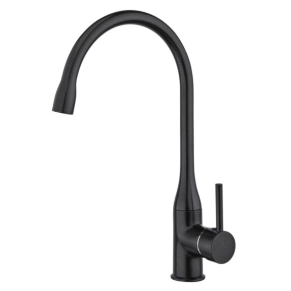 Mitigeur évier Dark noir - ROUSSEAU SANITAIRE