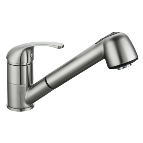 Mitigeur évier Bago inox - ROUSSEAU SANITAIRE