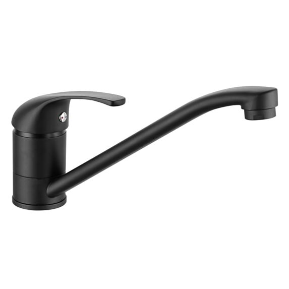 Mitigeur évier cardiff noir mat