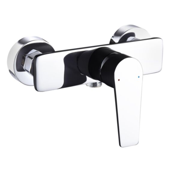 Mitigeur douche oolong chrome et noir