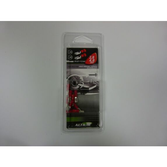 10 cosses plates fem 2.8 + 4.8mm - ALTIUM