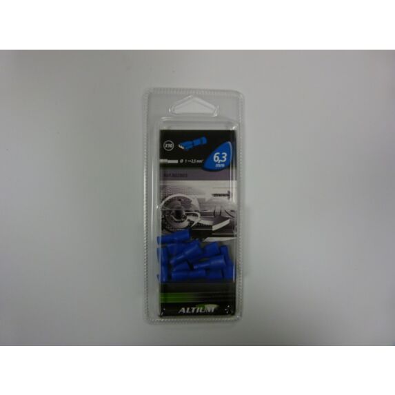 10 cosses plates fem gainees 6.3 mm - ALTIUM