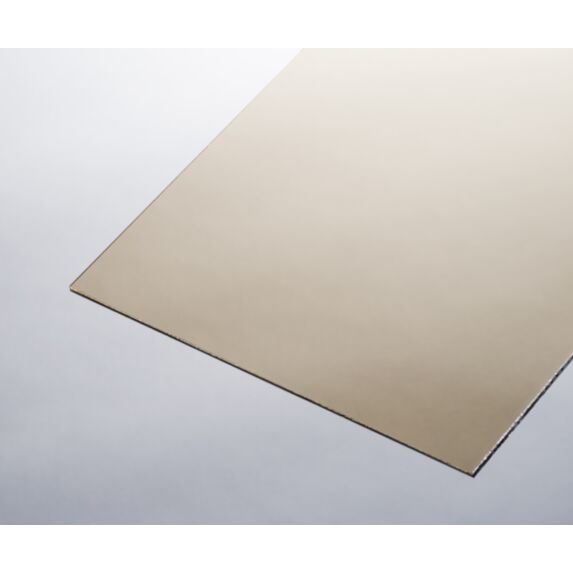 Verre synthétique intérieur 2,5mm L.1xL.0,50m Fumé lisse