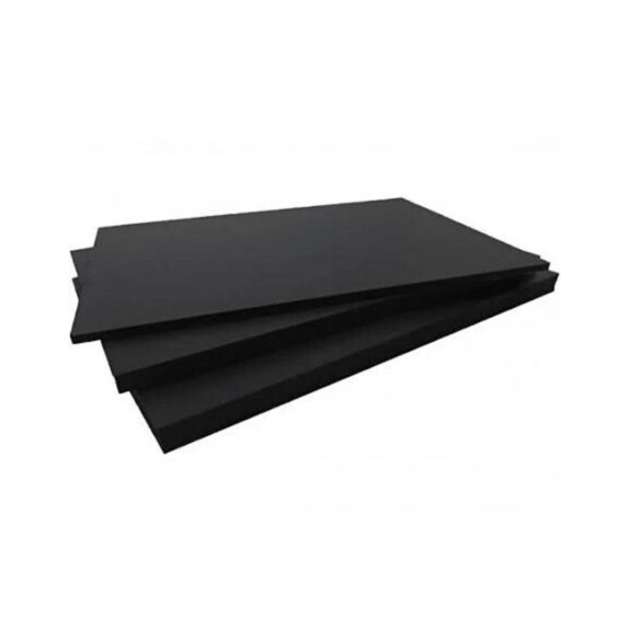 Panneau Fibre 5mm Noir Composite 80x60cm