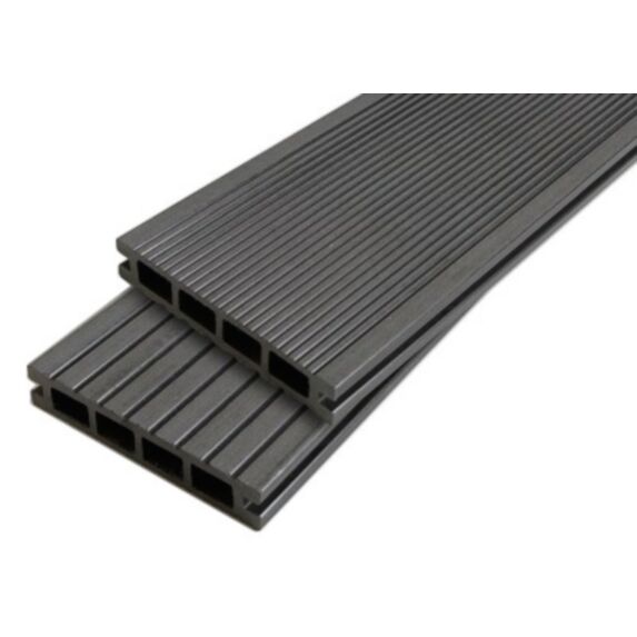 Lame de Terrasse Composite Reverso Ebony 2400x140x25mm - XYLTECH