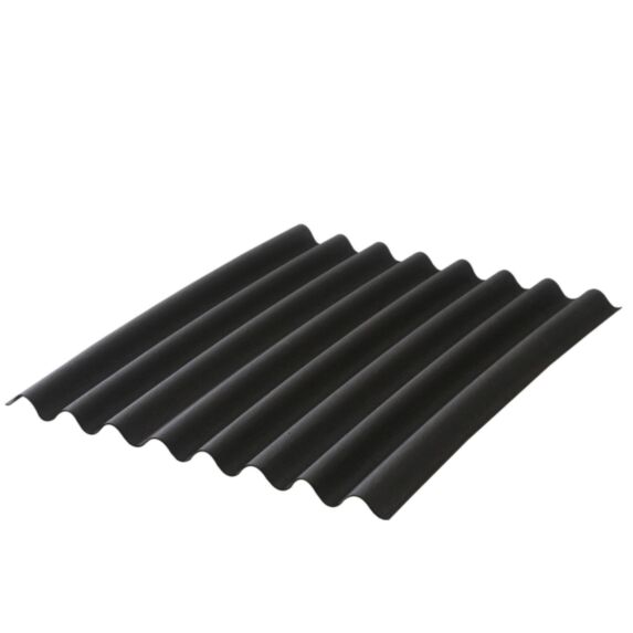 Plaque ondulée bitumée noir