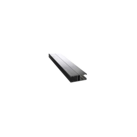 Profil de Jonction Monobloc Aluminium H Ep.1,6cm 4m