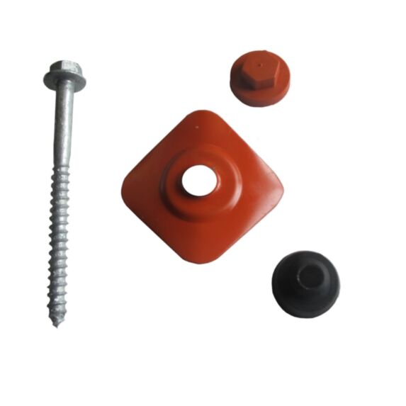 Kit de fixation et étanchéité Coverite terracotta