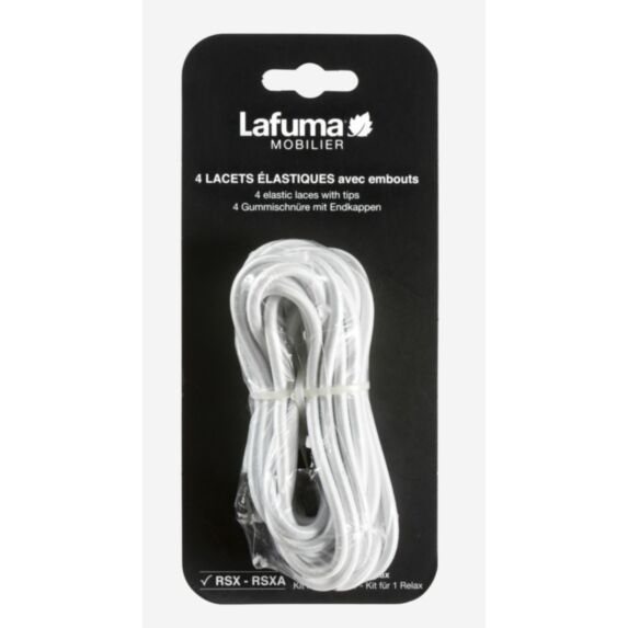 Lacets élastiques avec embouts pour Relax - LAFUMA