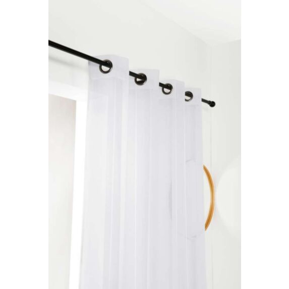 Rideau à Oeillets Calvi Standard 140x280cm Blanc - LINDER