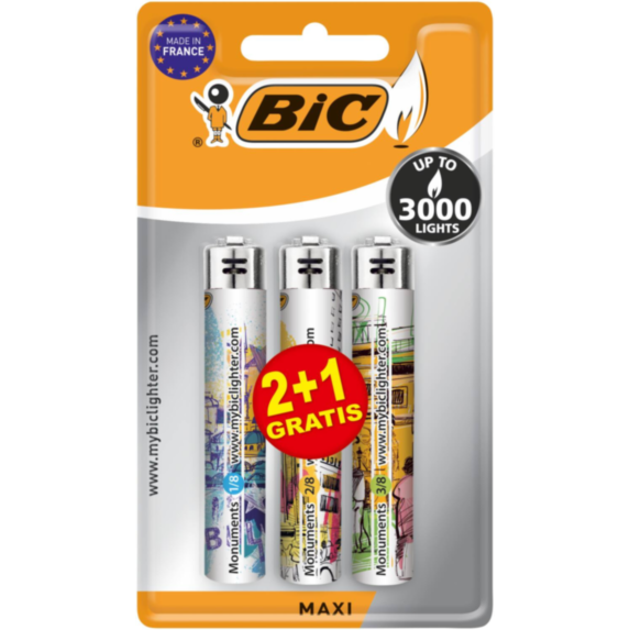 2+1 Maxi Briquets à Pierre Edition Limitée - BIC