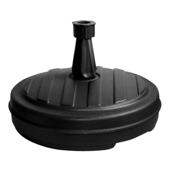 Pied de parasol rond en plastique 13L anthracite