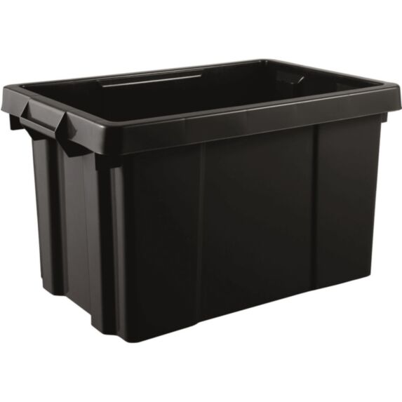 Bac de rangement pro 433x342x263mm 30L gris anthracite