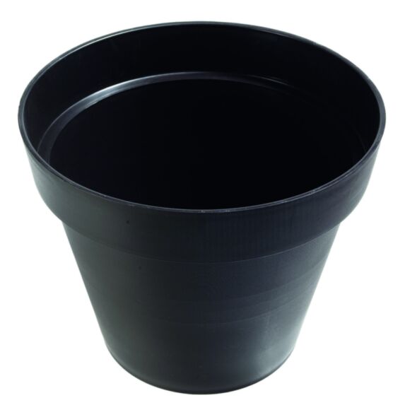 Pot Toscane rond ⌀ 30 cm gris anthracite - EDA