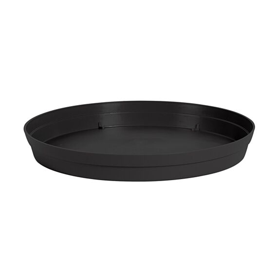 Soucoupe Carré Toscane Ø34,5cm Gris - EDA