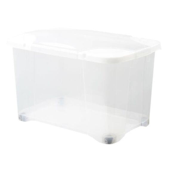 Boîte de rangement Clip Box avec roulettes 40L EDA