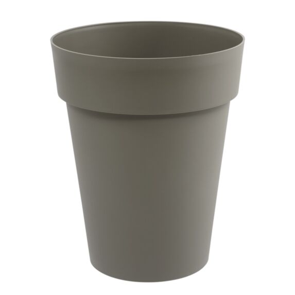 Vase mi-haut rond toscane 50L taupe - EDA