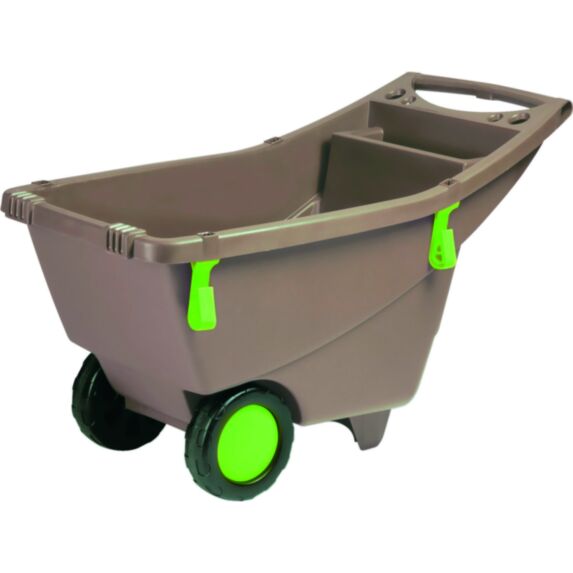 Brouette de jardin 140L taupe - EDA