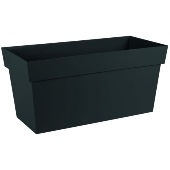 Muret toscane 80cm gris anthracite sur roulettes - EDA