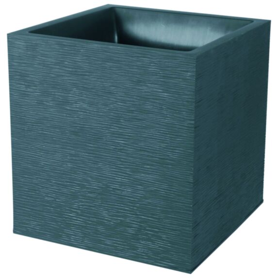 Bac carré graphit D39,5cm gris anthracite - EDA