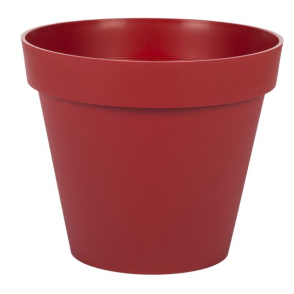 Pot rond TOSCANE 6L EDA Rouge Rubis