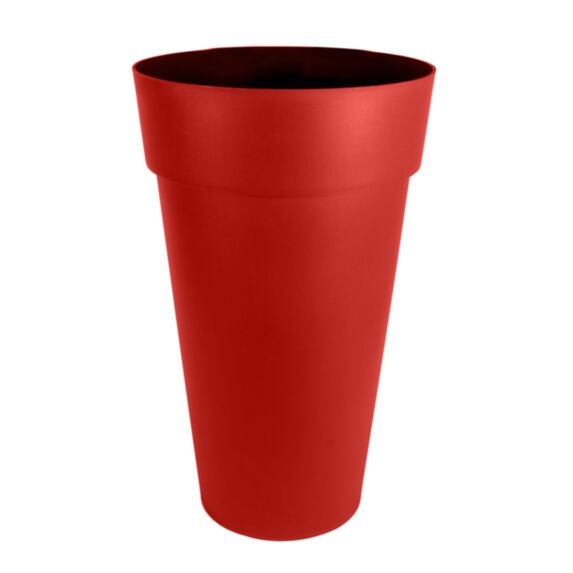 Vase TOSCANE XXL 90L EDA Rouge Rubis