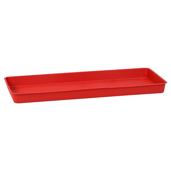 Plateau rectangle miami 40cm rouge rubis - EDA