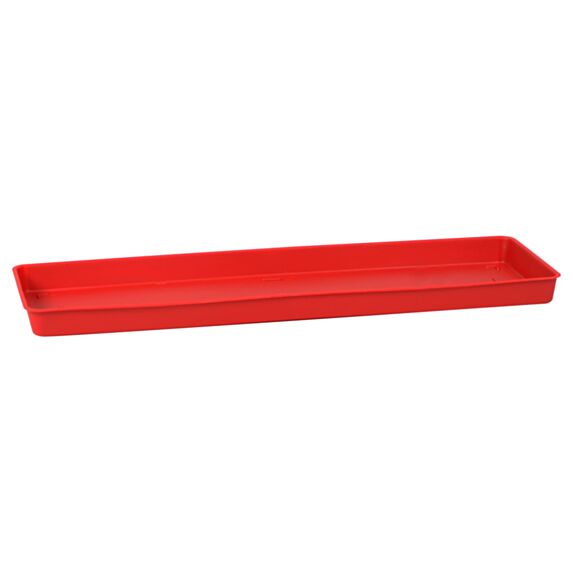 Plateau rectangle miami 50cm rouge rubis - EDA