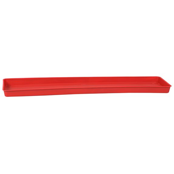 Plateau rectangle miami 60cm rouge rubis - EDA