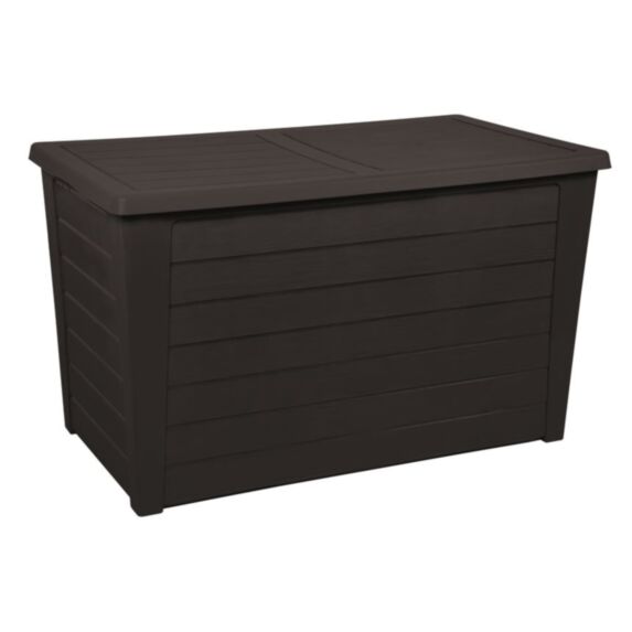Coffre de jardin baya 250 l décor bois