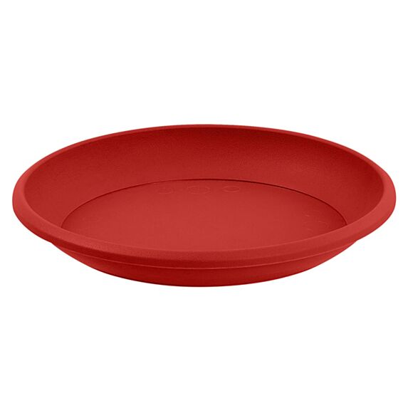 Soucoupe ronde marina D30cm rouge - EDA