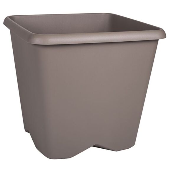 Pot Carré Chorus 13,6L Taupe