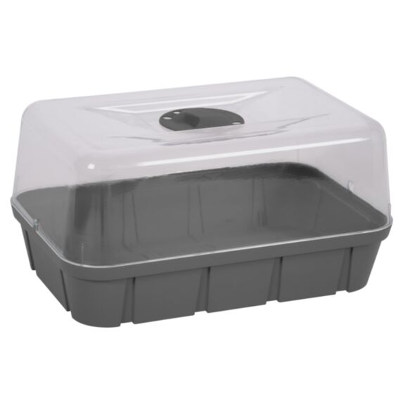 Mini-serre de culture - taille M - EDA - Gris Anthracite