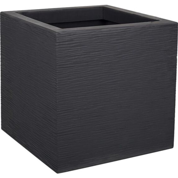 Pot carré graphit up anthracite - EDA PLASTIQUES