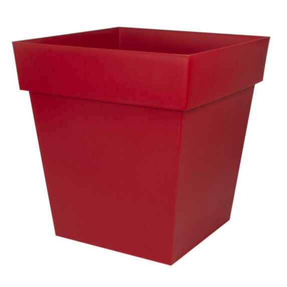 Pot Carré Toscane 87L Rouge