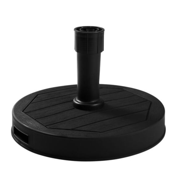 Pied de parasol lest béton 27kg Décor Bois Anthracite