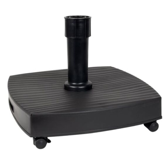 Pied de Parasol Béton 30kg Gris foncé - EDA